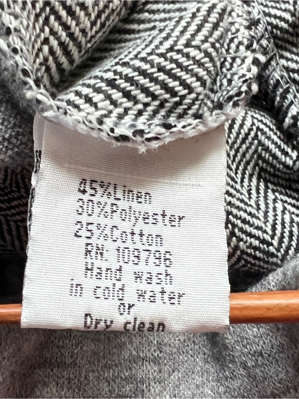PRETTY ANGEL Grey Tweed Panel Oversized Tunic Sweater Detachable Scarf L - Picture 9 of 14